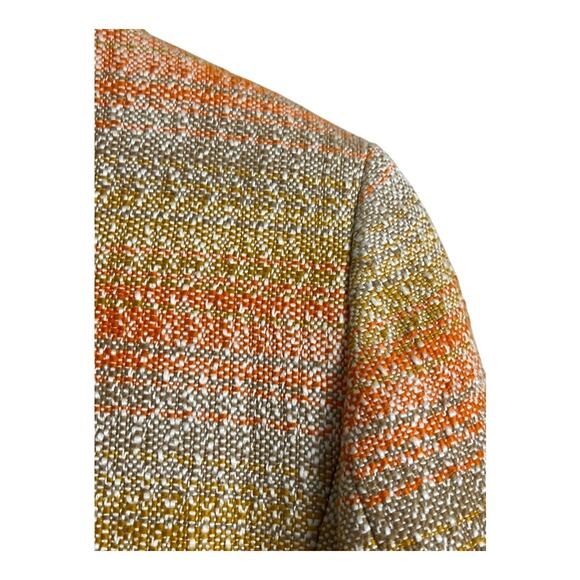 Talbots Pastel Tweed Womens Blazer 14 Career Professional Wear to Work Office - Picture 7 of 8